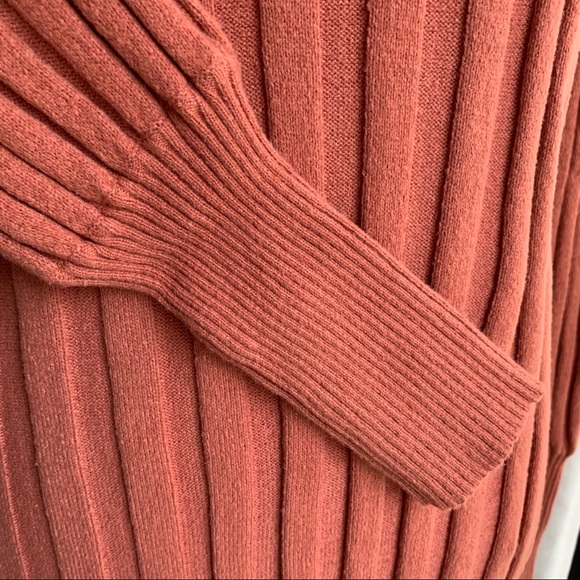 American Eagle Turtleneck Ribbed Sweater Dress NEW - Picture 4 of 6